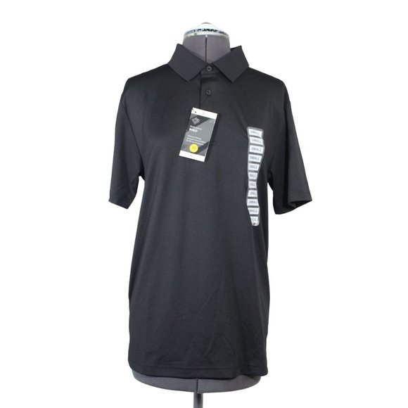 Member's Mark men's jacquard texture short sleeve performance‎ golf polo shirt - Picture 1 of 9